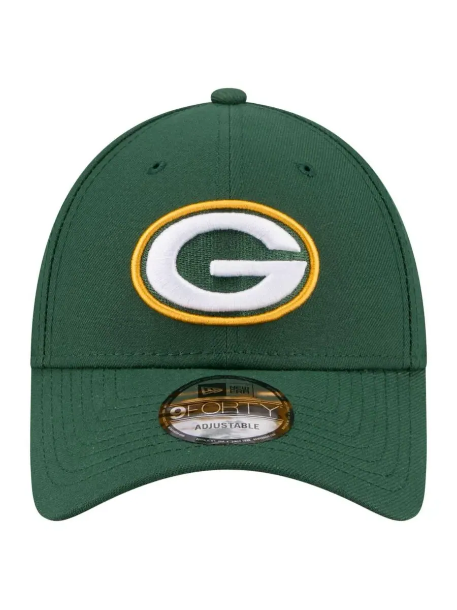 Кепка с вышитым логотипом Green Bay Packers New Era — изображение 5 из 5, зеленый