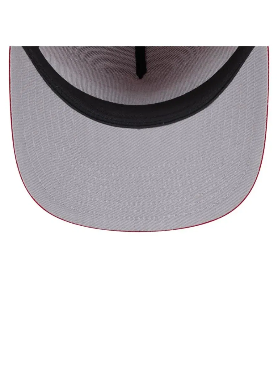 Кепка New Era Script A-Frame 9FIFTY Snapback — изображение 2 из 5, красный