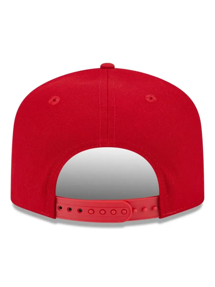 Кепка New Era Script A-Frame 9FIFTY Snapback — изображение 3 из 5, красный