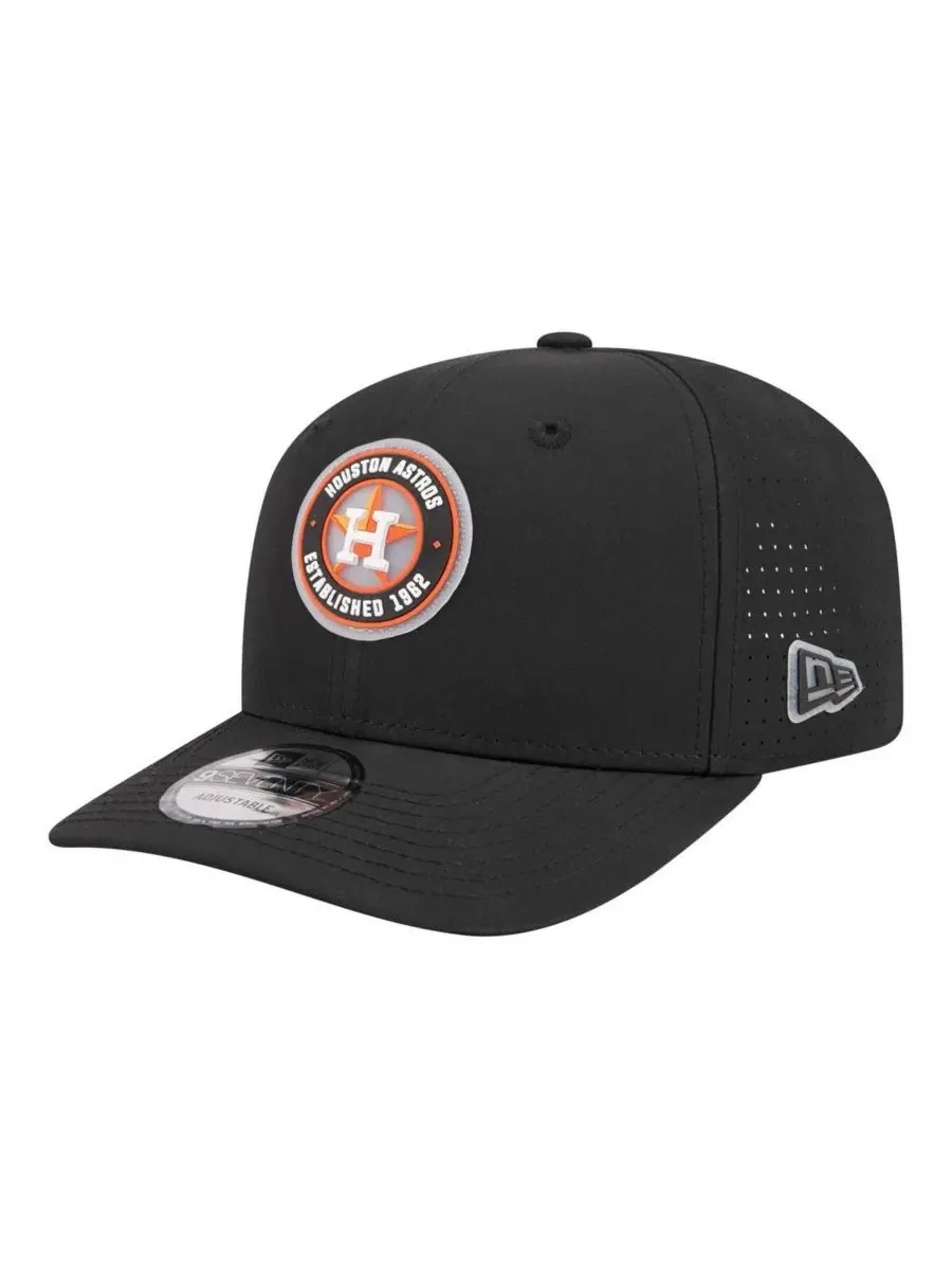 Бейсболка с вышитым логотипом Houston Astros New Era — изображение 1 из 4, черный