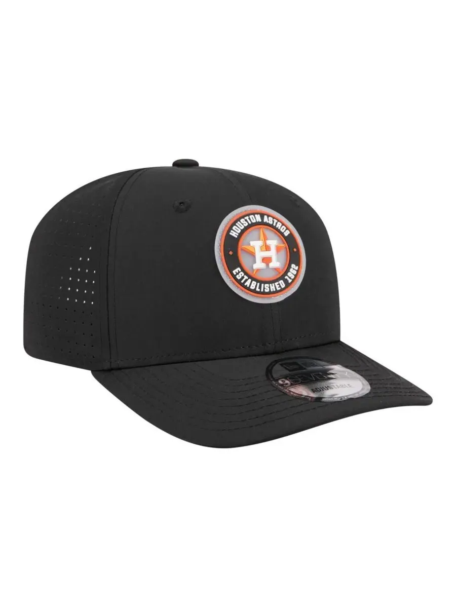 Бейсболка с вышитым логотипом Houston Astros New Era — изображение 3 из 4, черный