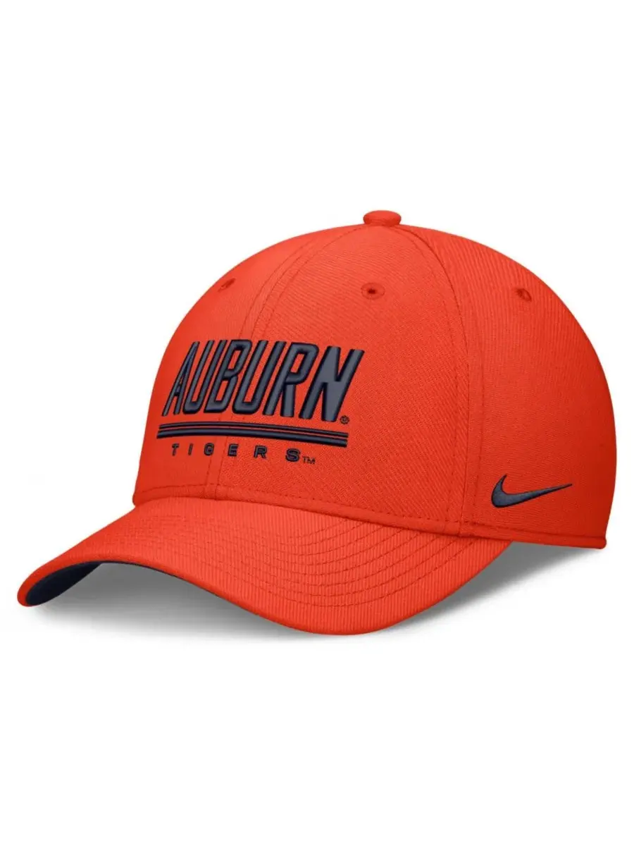 Кепка Nike Auburn Tigers Game Day Rise Swooshflex — изображение 1 из 3, оранжевый