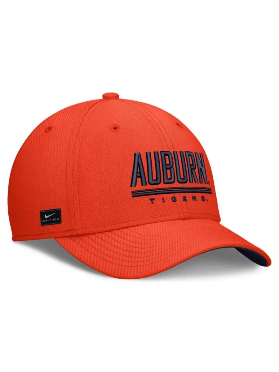 Кепка Nike Auburn Tigers Game Day Rise Swooshflex — изображение 2 из 3, оранжевый