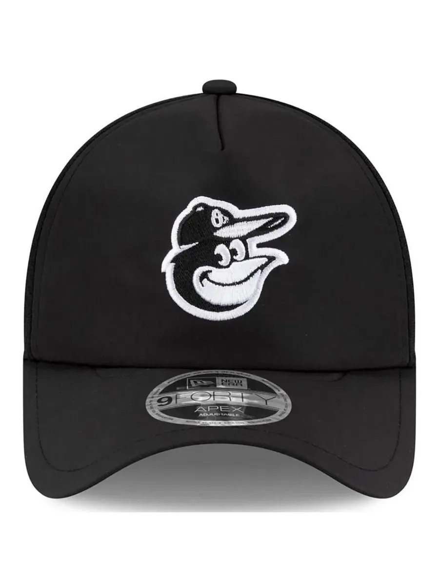 Кепка-тракер с вышитым логотипом Baltimore Orioles New Era — изображение 2 из 4, черный