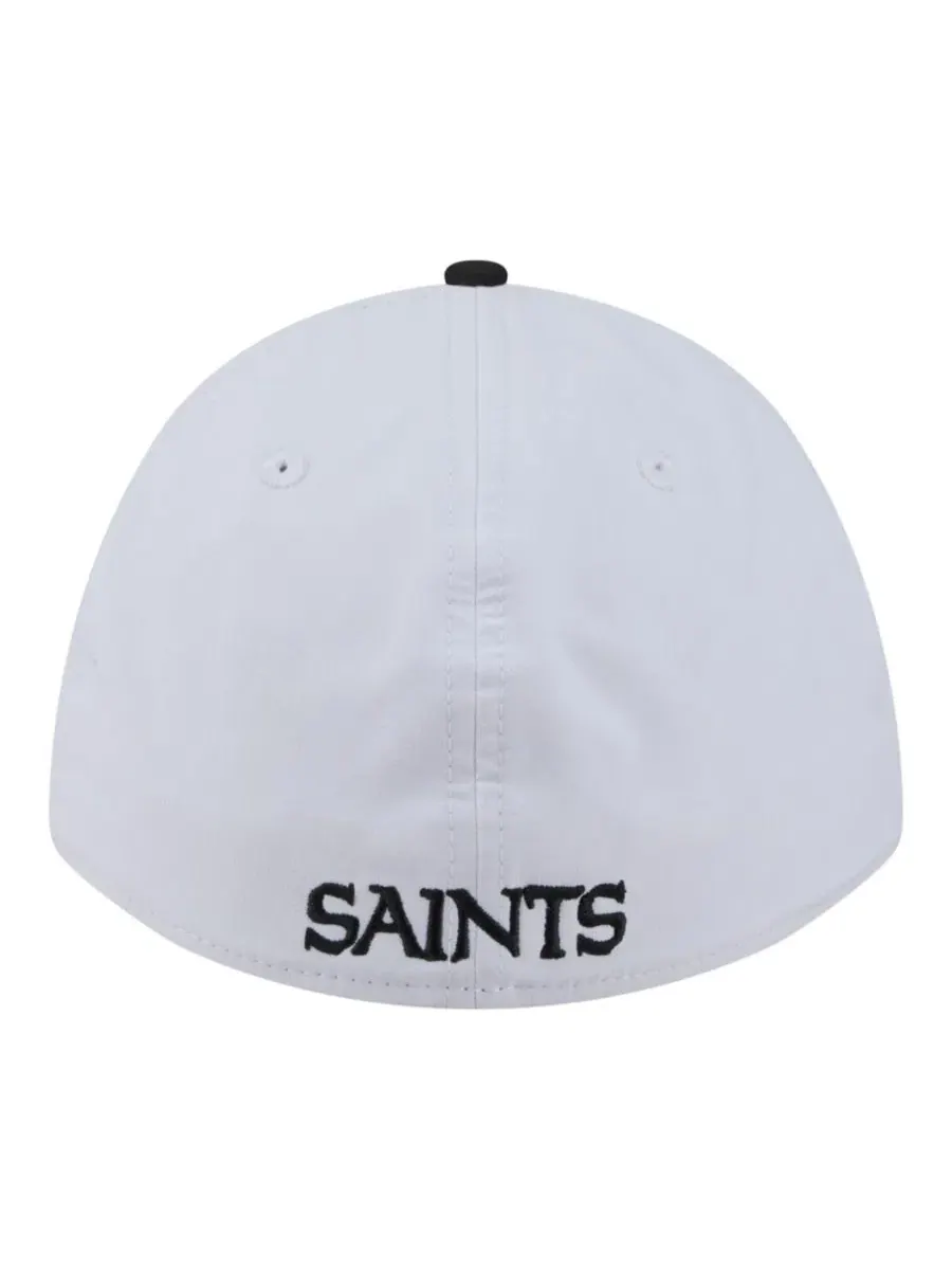 Бейсболка с принтом New Orleans Saints Patch 39THIRTY A-Frame M-Crown Perforated Flex Hat New Era — изображение 4 из 5