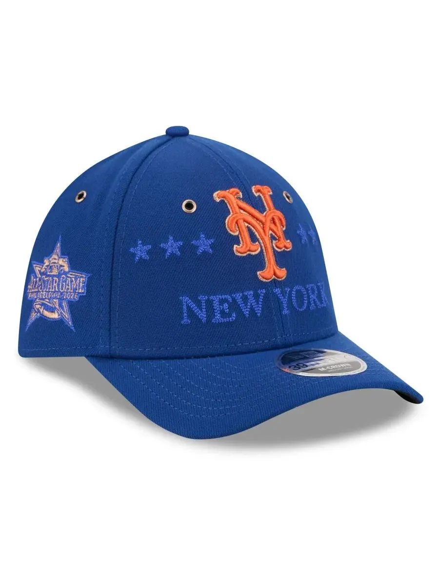Кепка New York Mets 2026 MLB All-Star Game 39THIRTY Flex Hat New Era — изображение 1 из 5, королевский