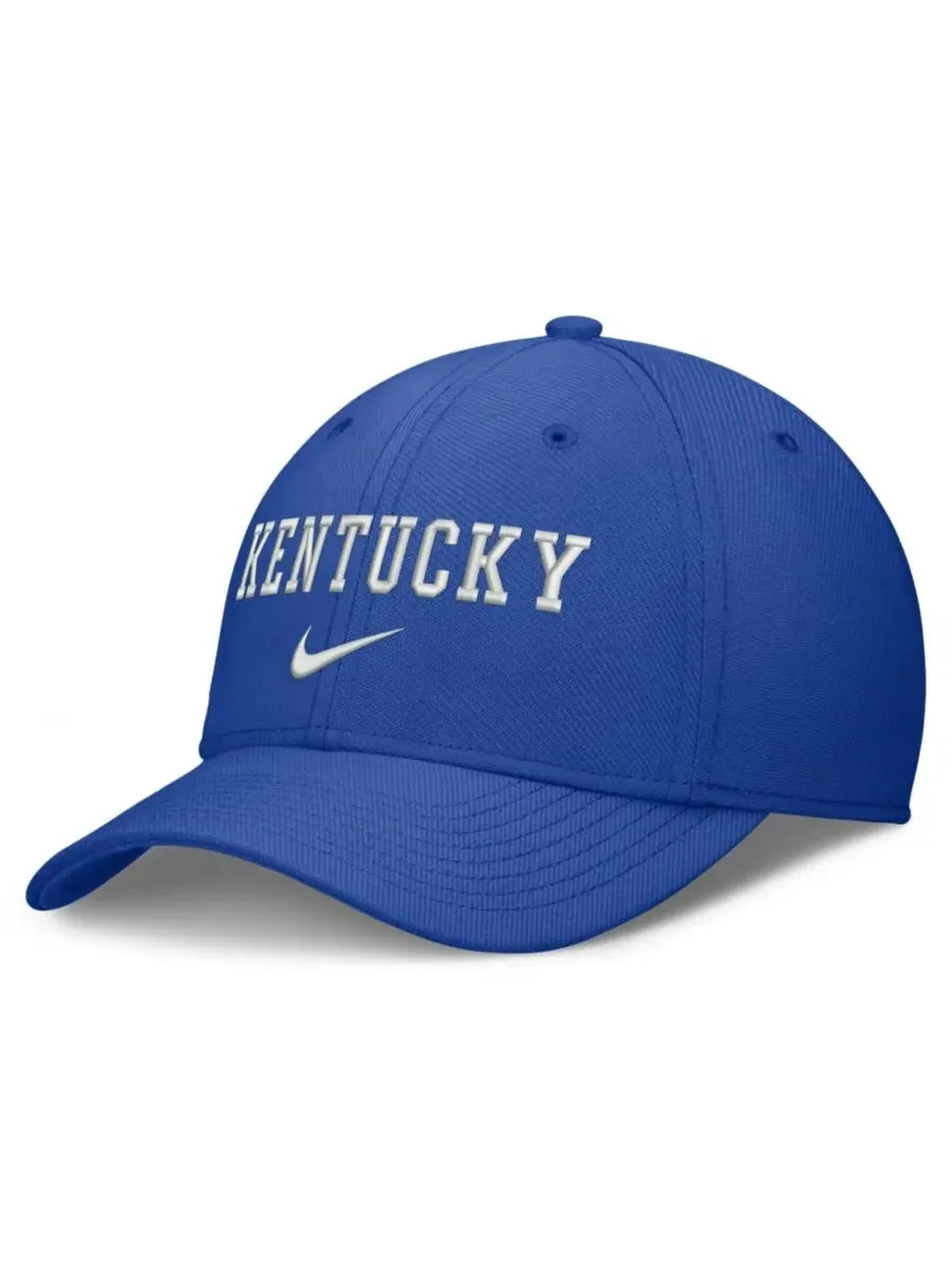 Кепка Nike Rise On-Field SwooshFlex Dri-FIT Flex — изображение 1 из 3, королевский