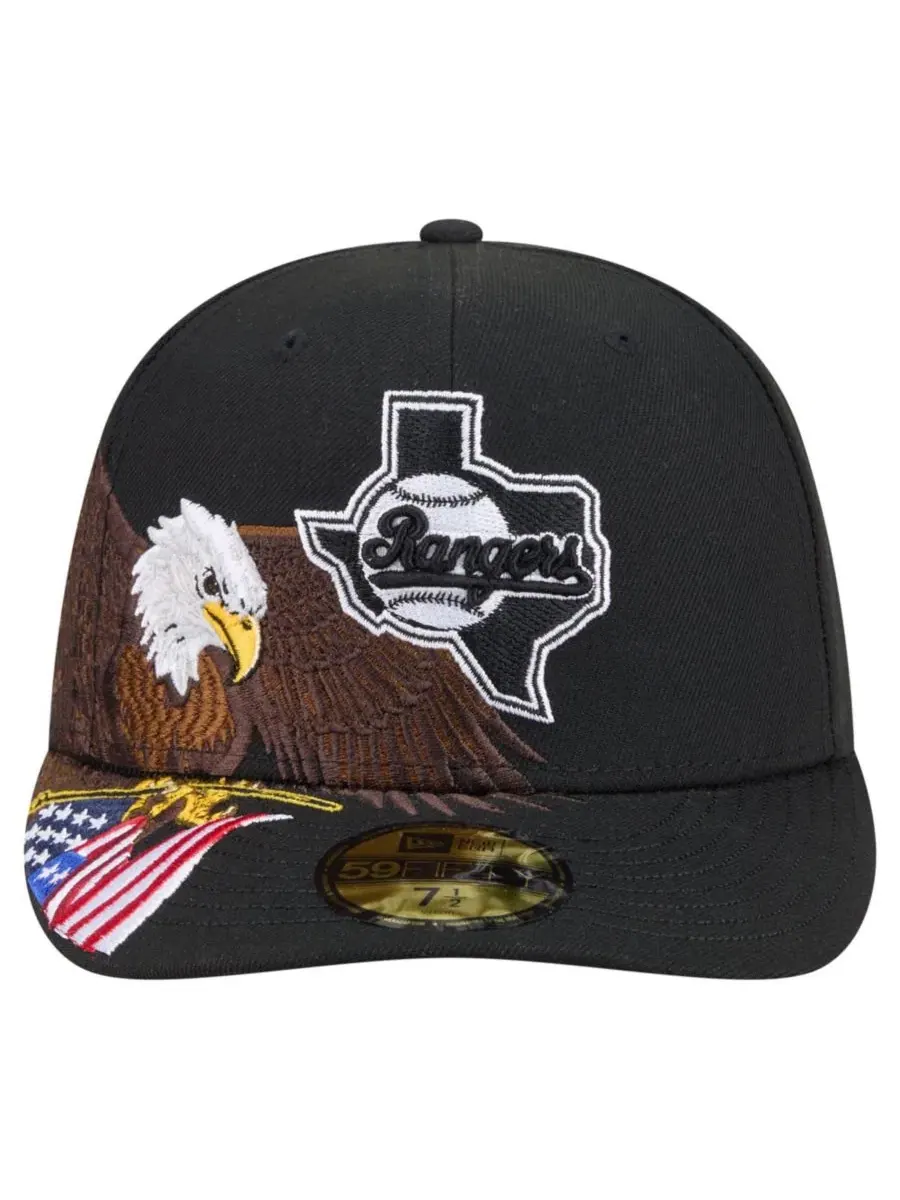 Кепка с вышивкой Bald Eagle New Era — изображение 5 из 5, черный