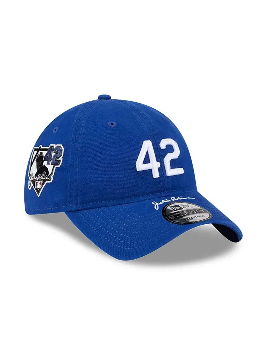 Кепка New Era 9TWENTY Jackie Robinson Day New York Mets — изображение 1 из 5, королевский