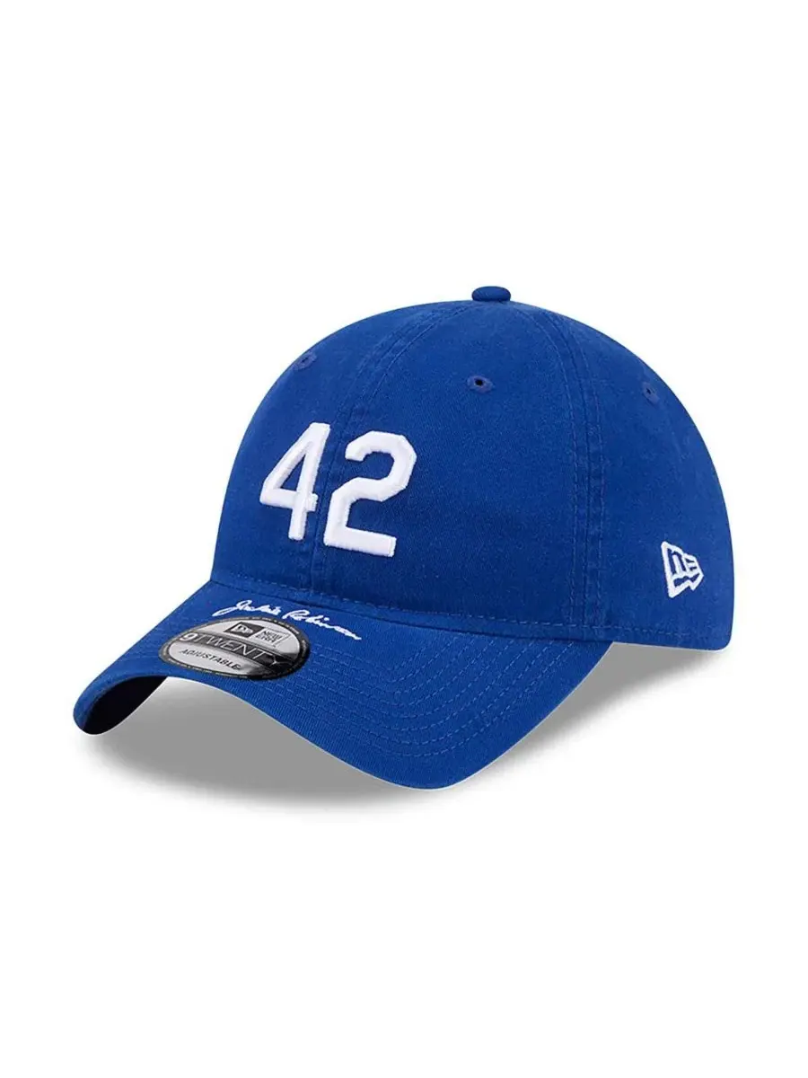 Кепка New Era 9TWENTY Jackie Robinson Day New York Mets — изображение 3 из 5, королевский