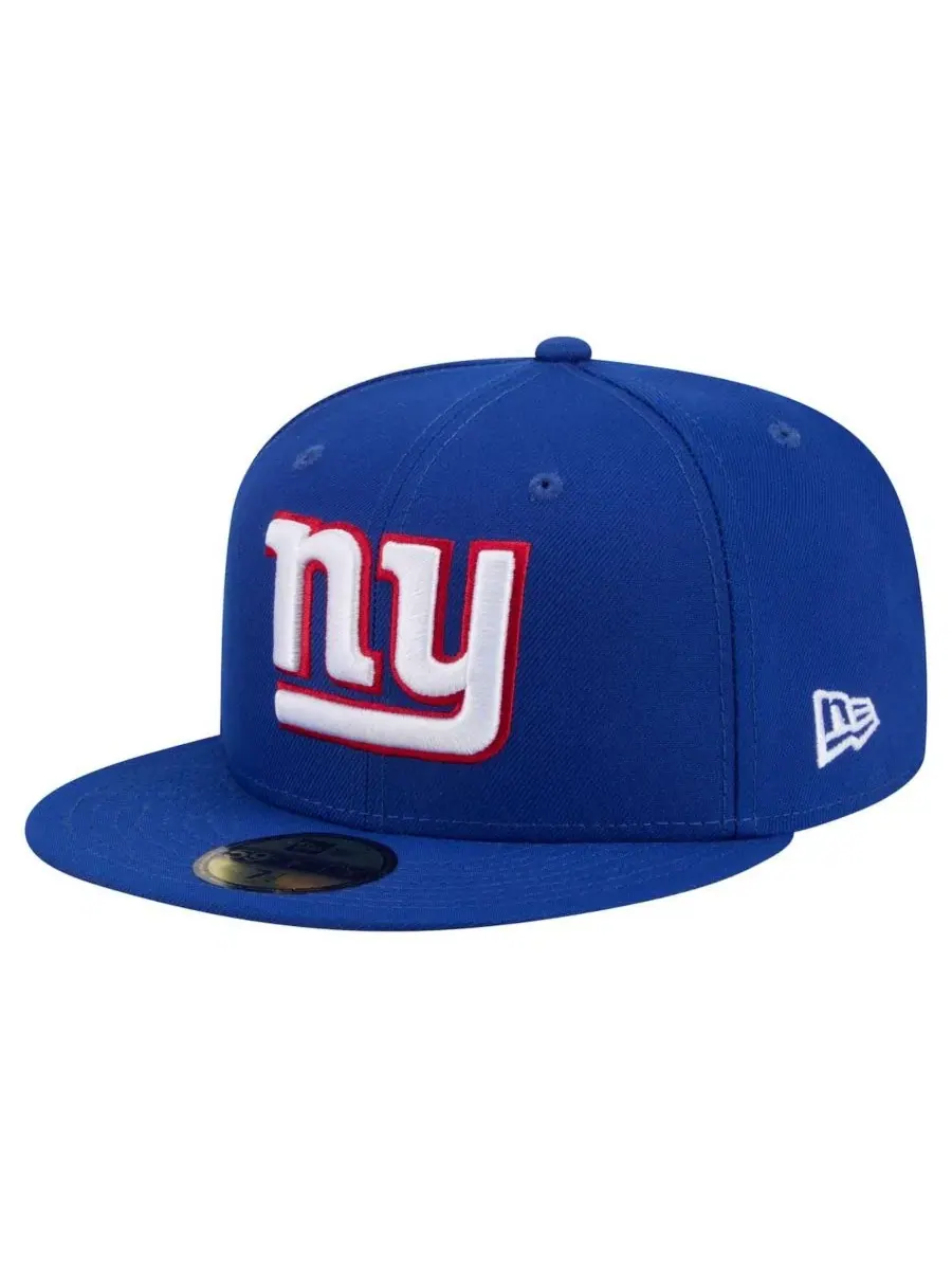 Кепка New Era 59FIFTY с высокой тульей и плоским козырьком, Royal, New York Giants — изображение 1 из 5, королевский
