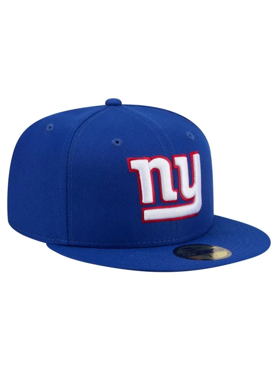 Кепка New Era 59FIFTY с высокой тульей и плоским козырьком, Royal, New York Giants — изображение 2 из 5, королевский