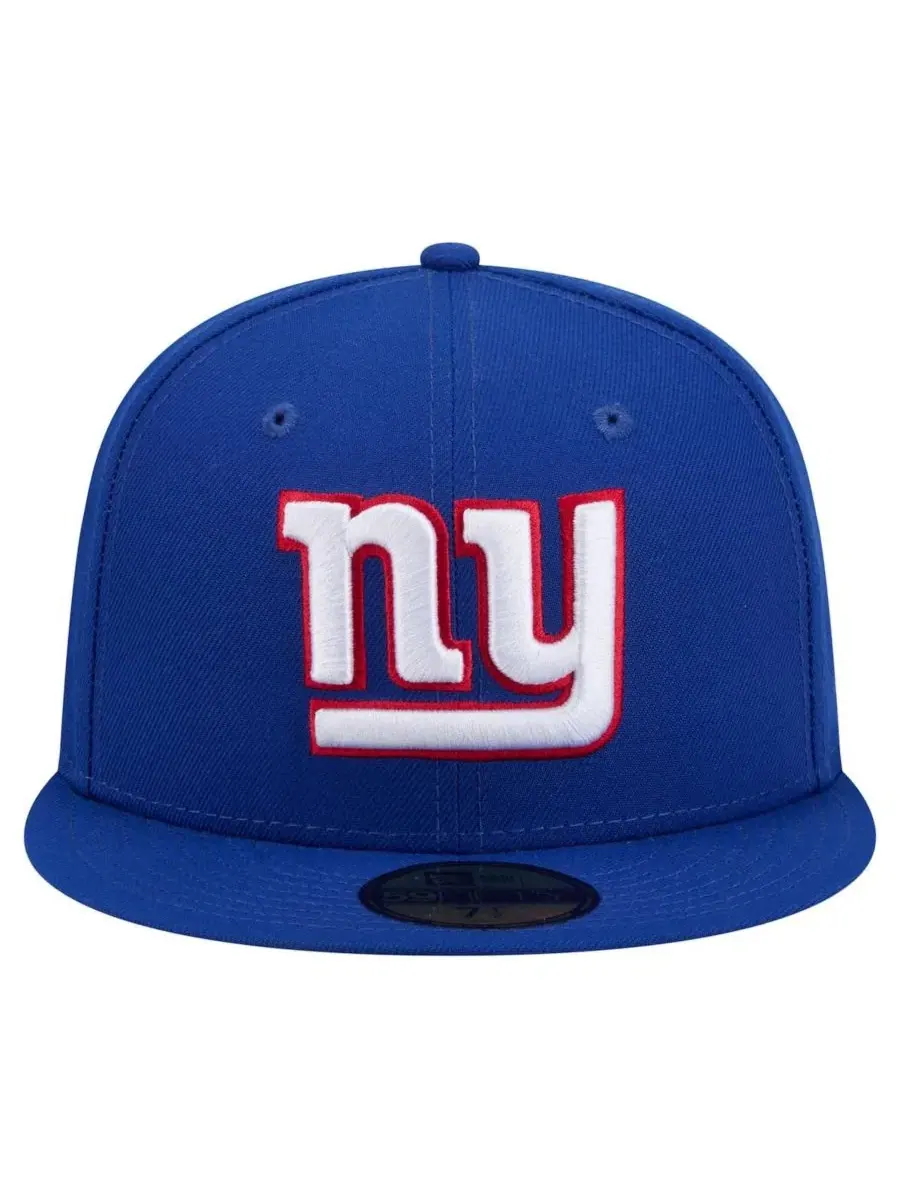 Кепка New Era 59FIFTY с высокой тульей и плоским козырьком, Royal, New York Giants — изображение 3 из 5, королевский