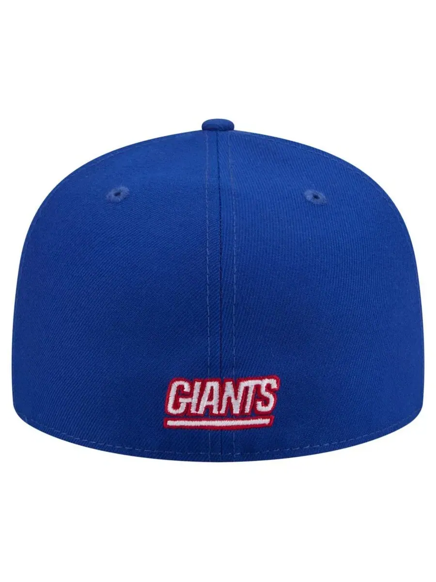 Кепка New Era 59FIFTY с высокой тульей и плоским козырьком, Royal, New York Giants — изображение 4 из 5, королевский