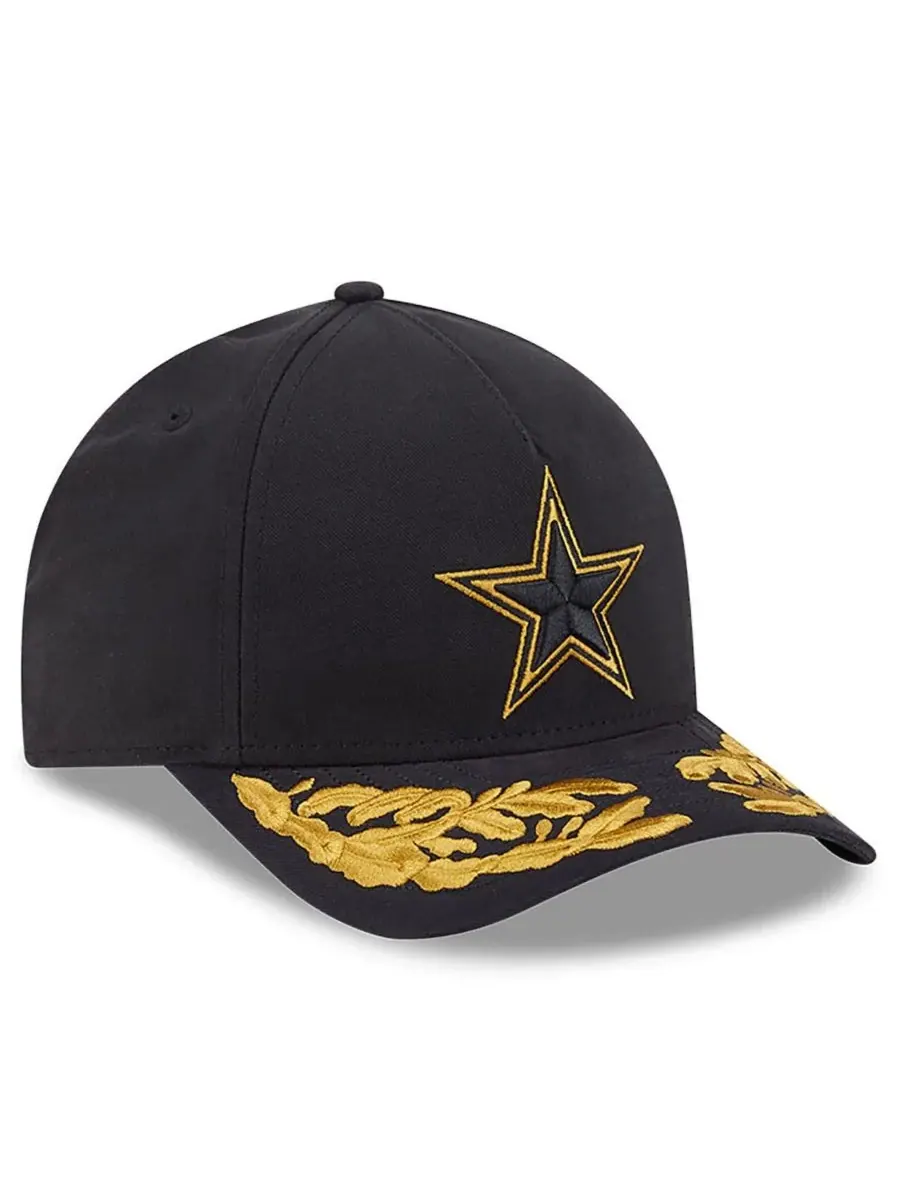 New Era Мужская регулируемая кепка Alpha Men's Industries Black Dallas Cowboys A-Frame 9FORTY — изображение 5 из 5, черный