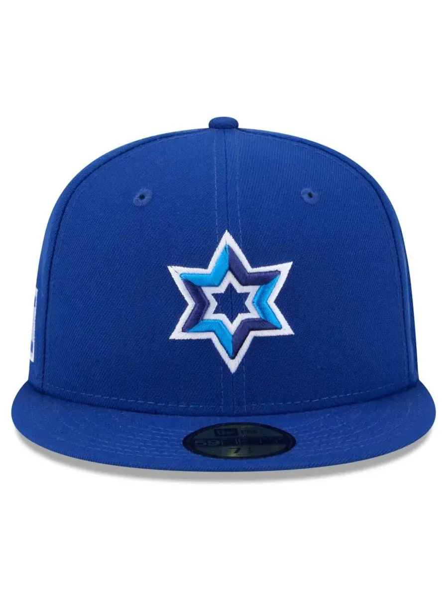 New Era Мужская синяя бейсболка Israel Baseball 2026 World Baseball Classic 59FIFTY — изображение 2 из 3, синий