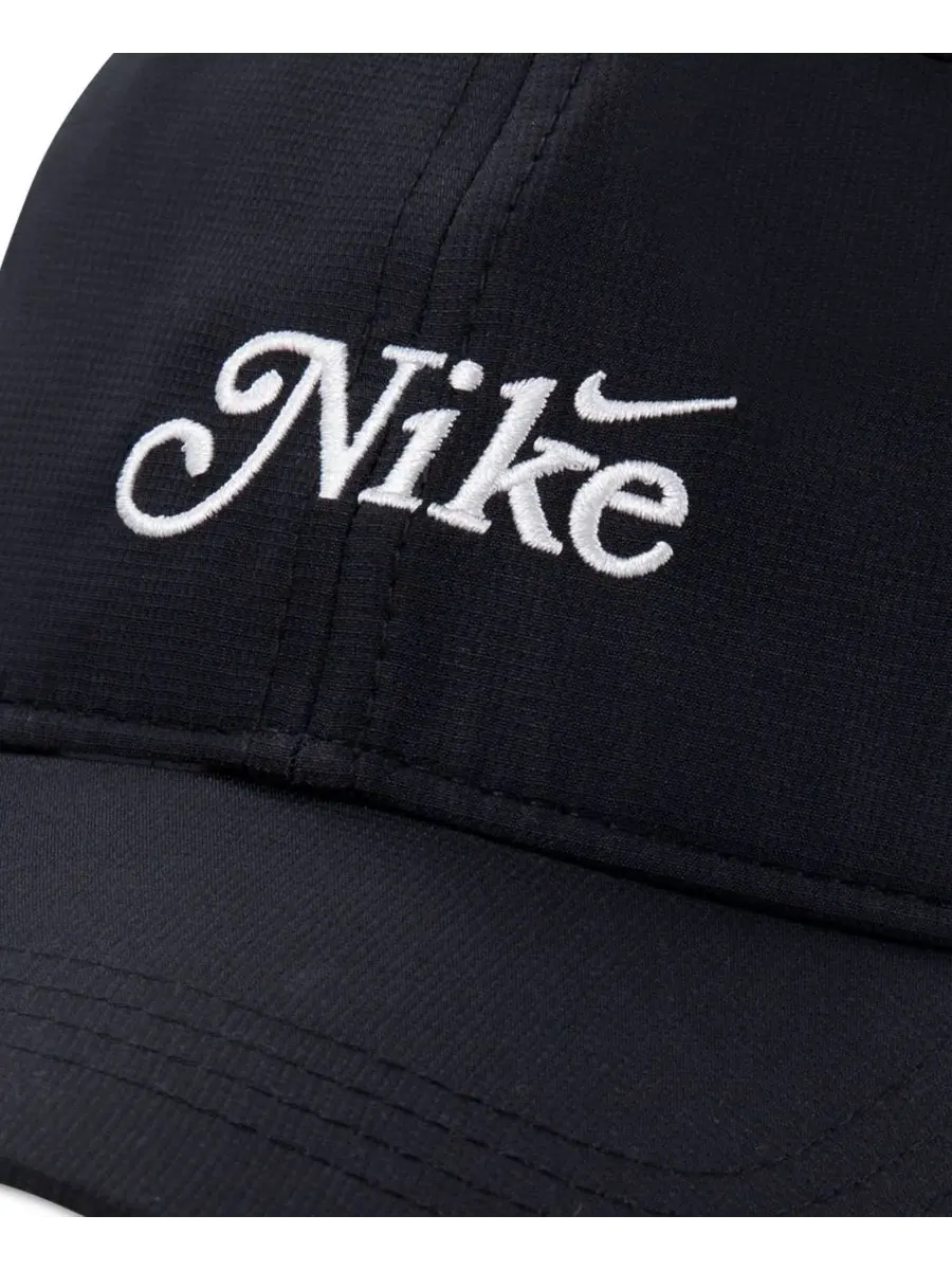 Детская кепка для девочек 4-6 лет с бантом сзади Nike — изображение 3 из 3, черный
