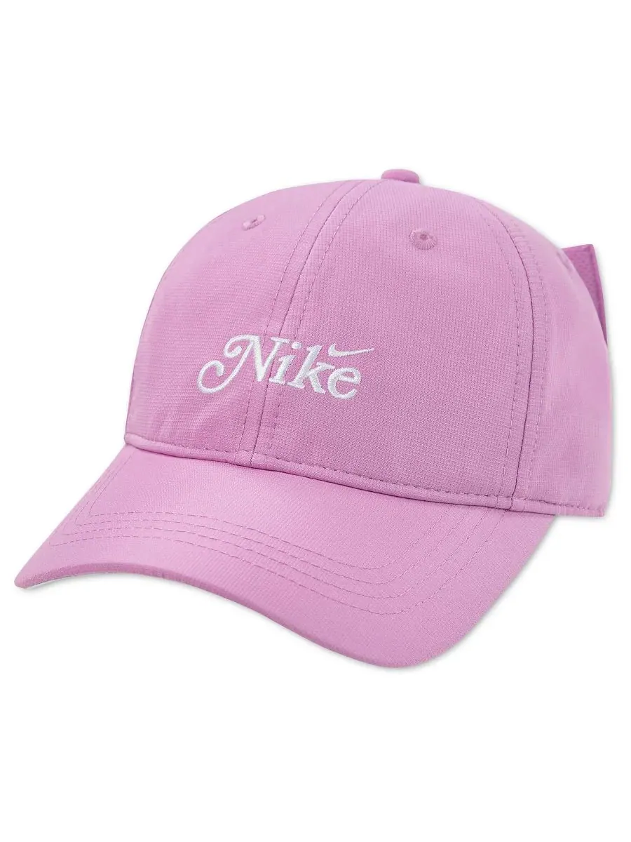 Детская кепка для девочек 4-6 лет с бантом сзади Nike — изображение 1 из 3, фуксия