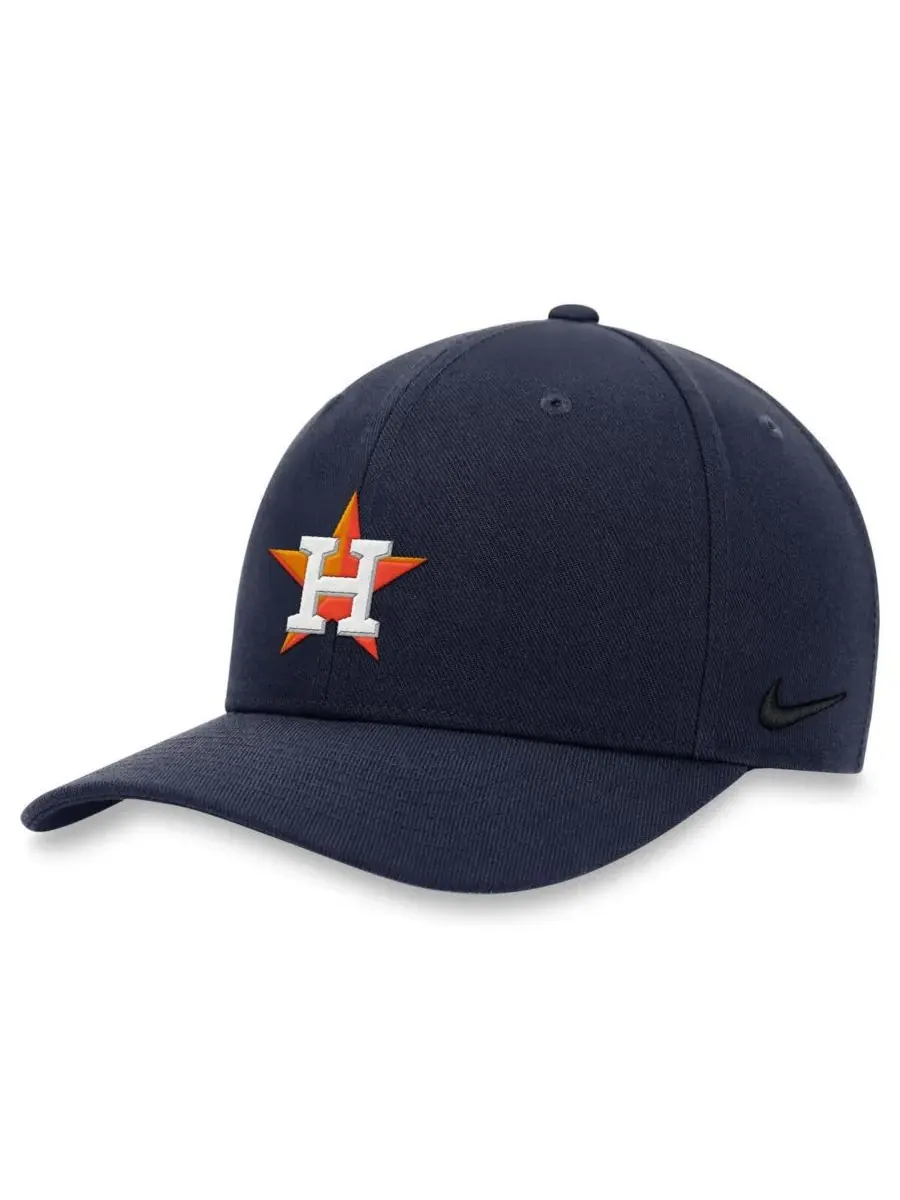 Nike Мужская регулируемая кепка темно-синего цвета с символикой Houston Astros Performance Club — изображение 1 из 4