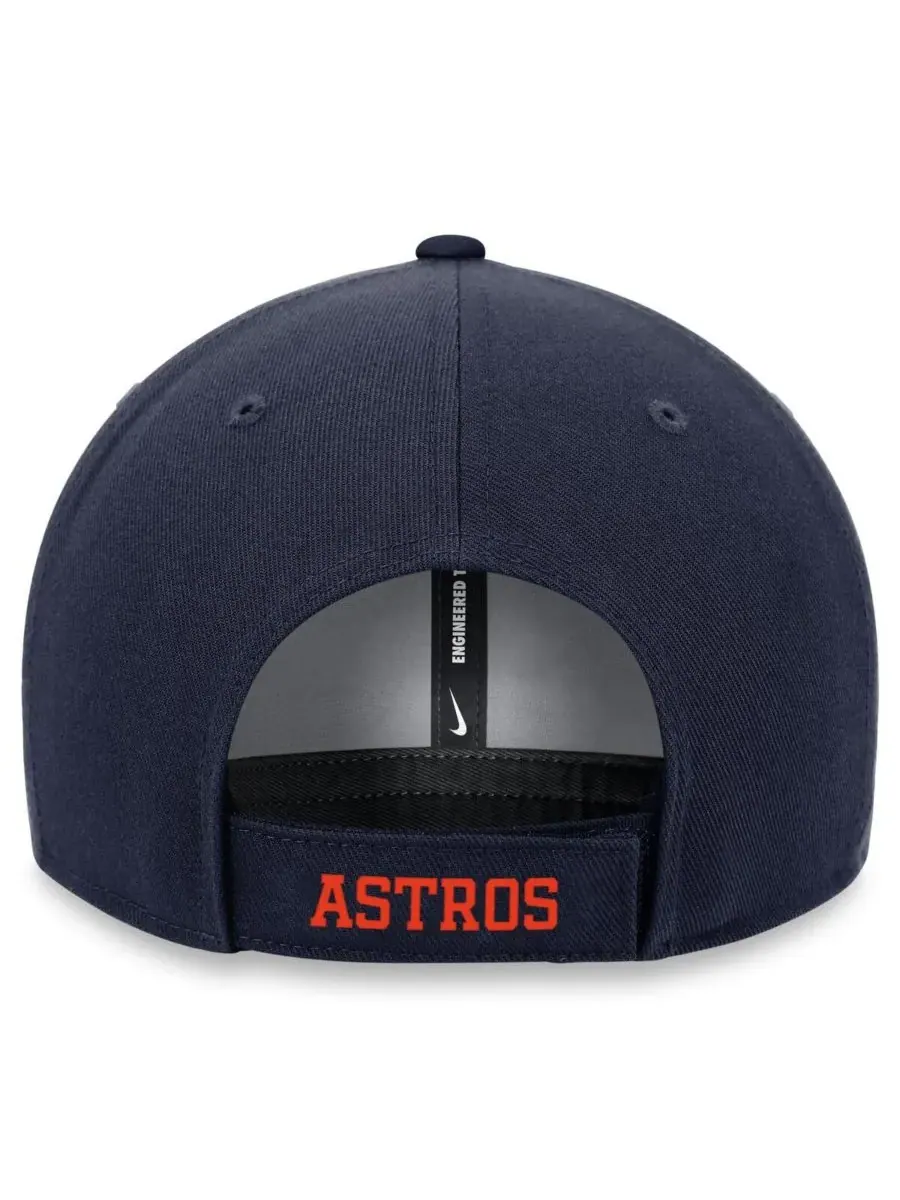 Nike Мужская регулируемая кепка темно-синего цвета с символикой Houston Astros Performance Club — изображение 2 из 4