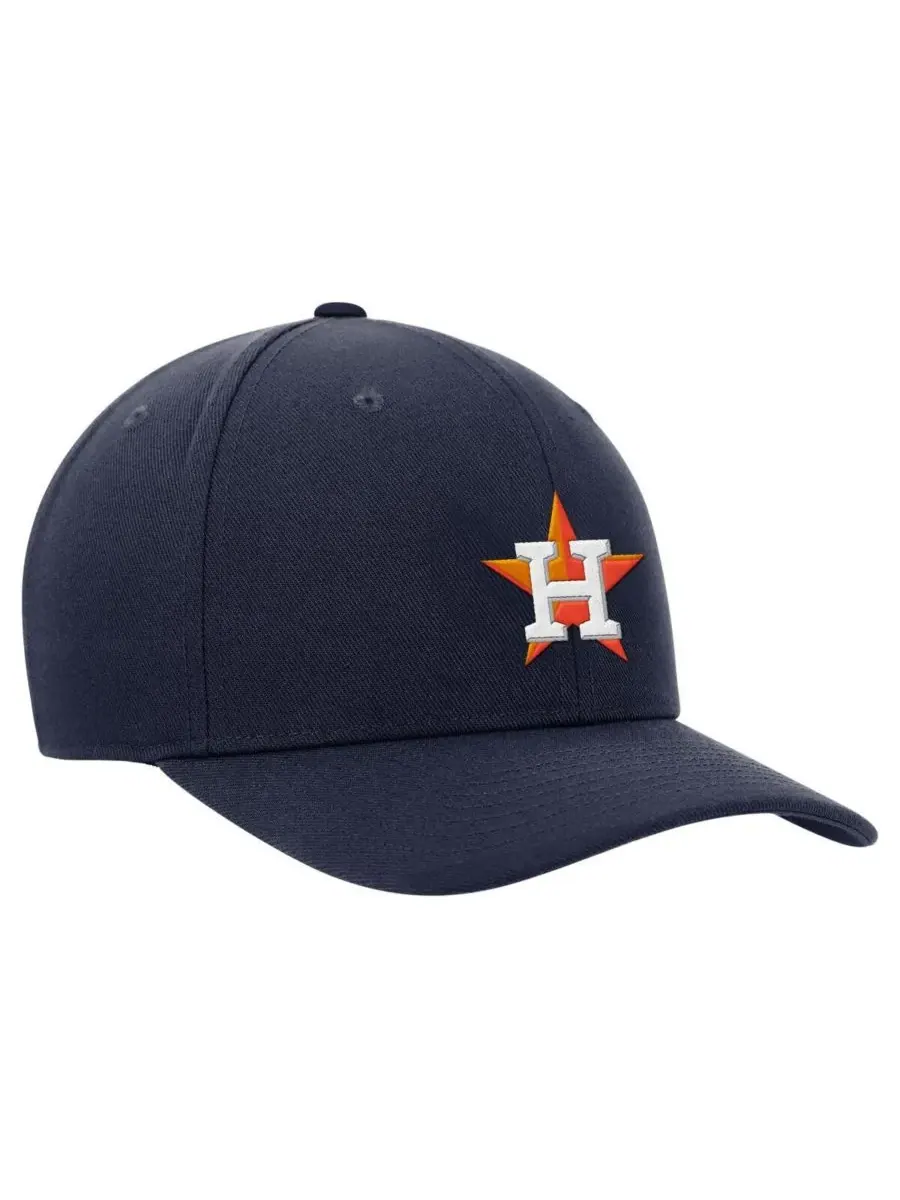 Nike Мужская регулируемая кепка темно-синего цвета с символикой Houston Astros Performance Club — изображение 3 из 4
