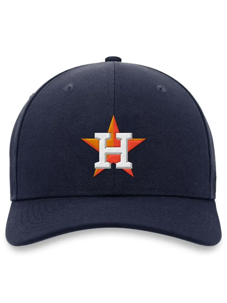 Nike Мужская регулируемая кепка темно-синего цвета с символикой Houston Astros Performance Club — изображение 4 из 4