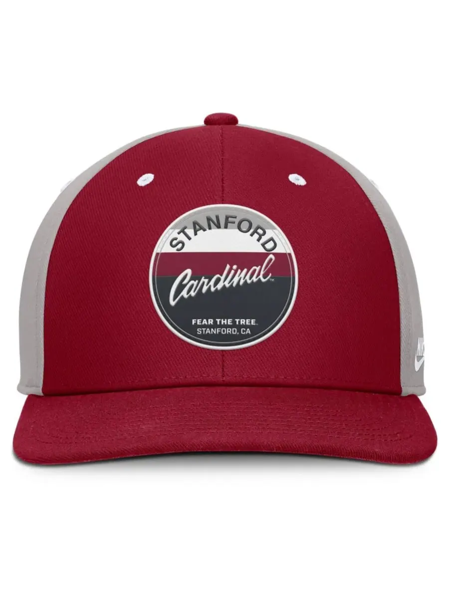 Кепка-снапбек с вышивкой Stanford Cardinal Nike — изображение 2 из 4, серый