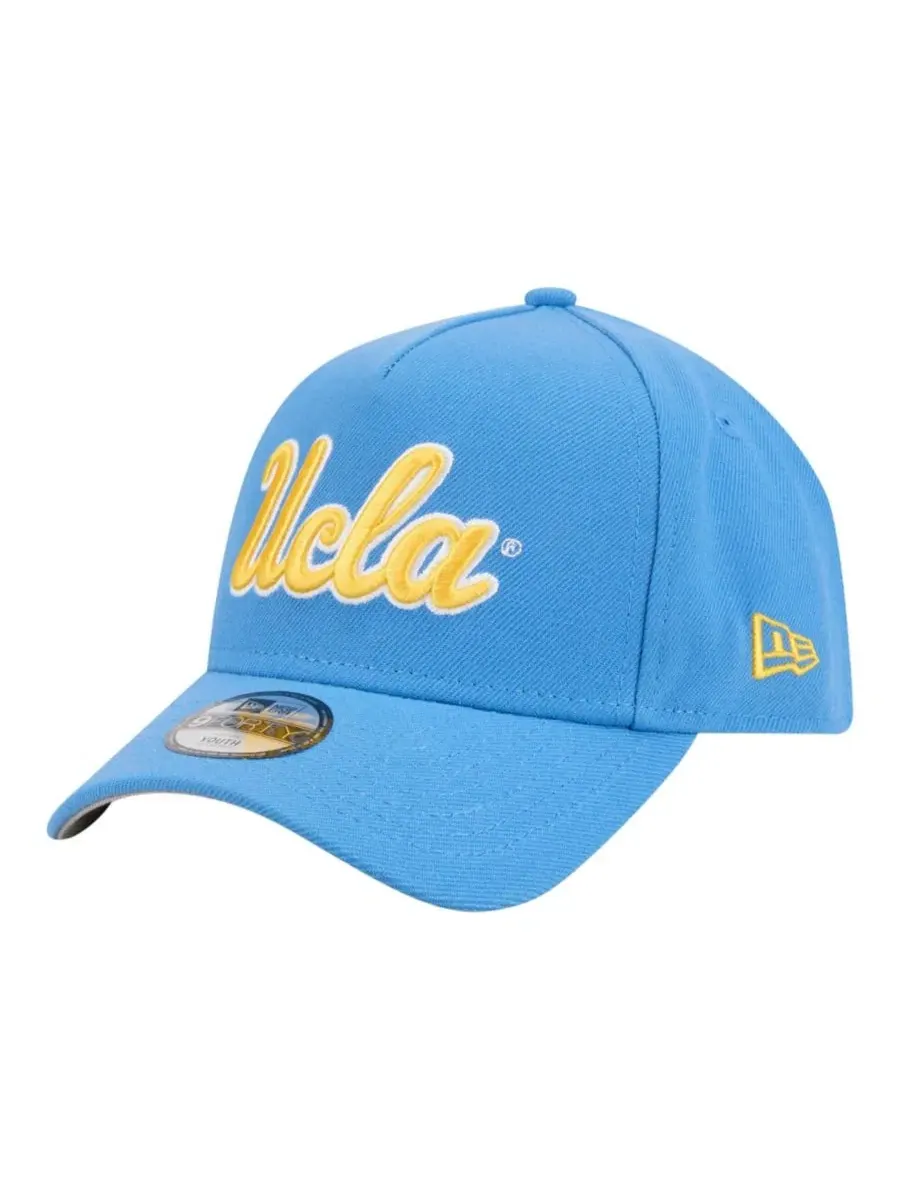 Бейсболка New Era 9FORTY A-Frame с вышивкой UCLA Bruins — изображение 1 из 5, синий