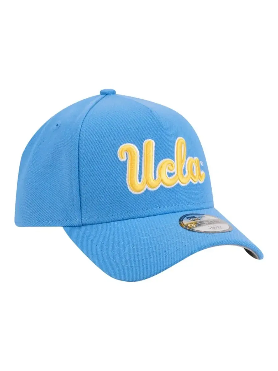 Бейсболка New Era 9FORTY A-Frame с вышивкой UCLA Bruins — изображение 3 из 5, синий