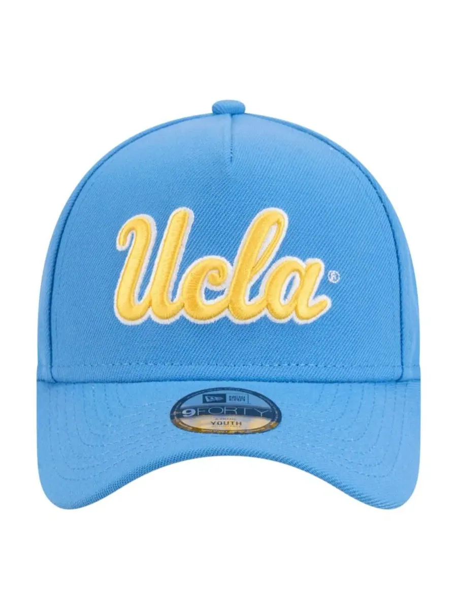 Бейсболка New Era 9FORTY A-Frame с вышивкой UCLA Bruins — изображение 5 из 5, синий