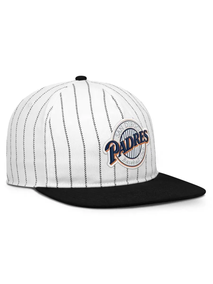Бейсболка Nike San Diego Padres Cooperstown Collection Pro — изображение 3 из 4, белый черный