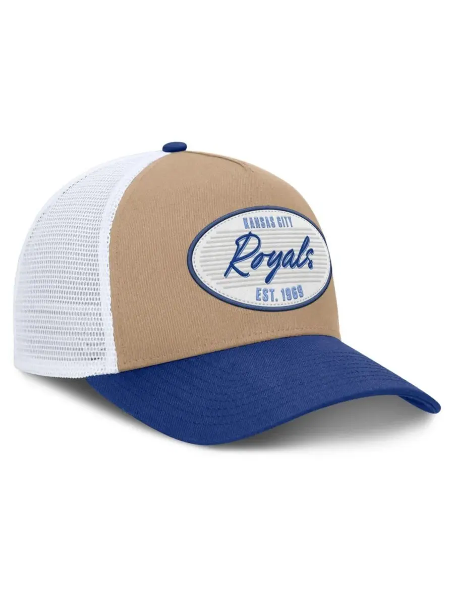 Кепка-тракер Nike Kansas City Royals Rise A-Frame — изображение 3 из 4, хаки