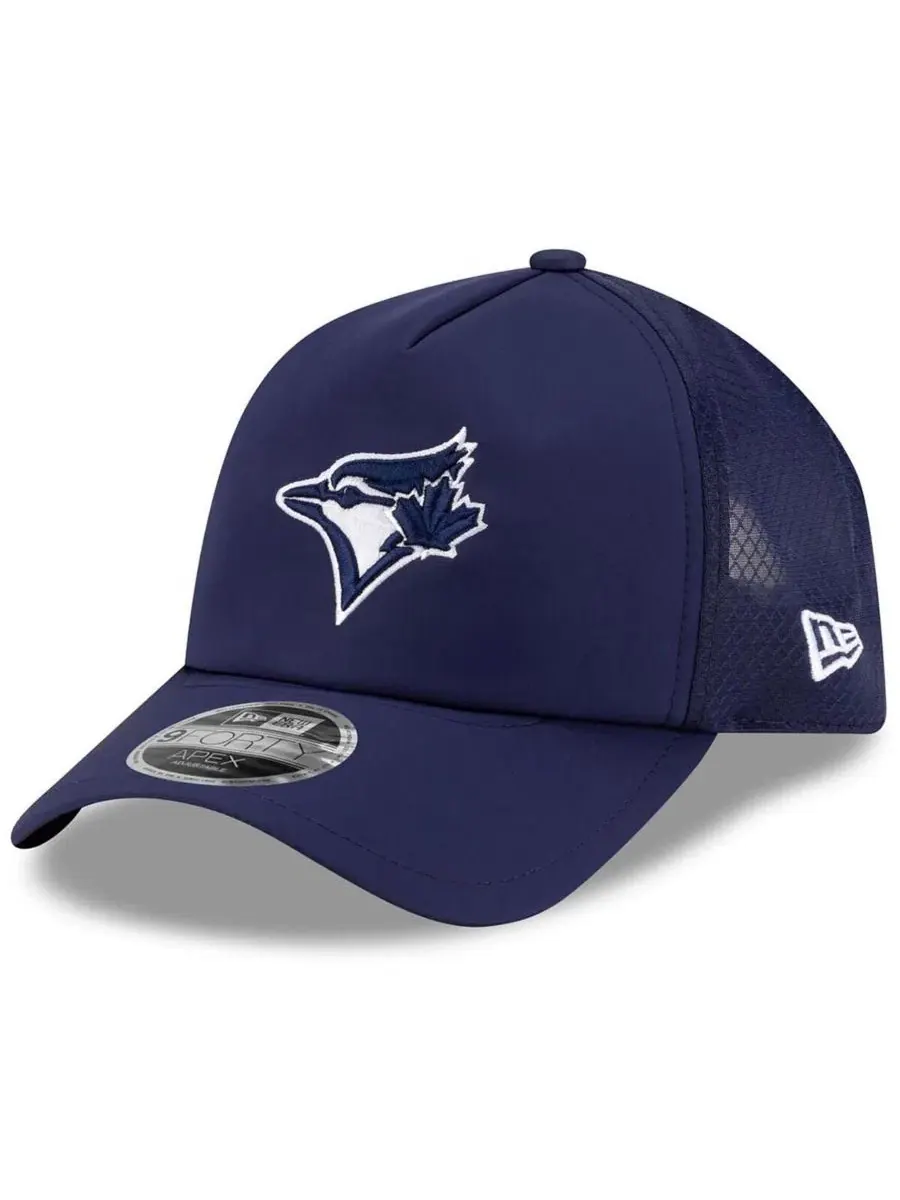 Бейсболка New Era с вышитым логотипом Toronto Blue Jays — изображение 1 из 4, темно-синий