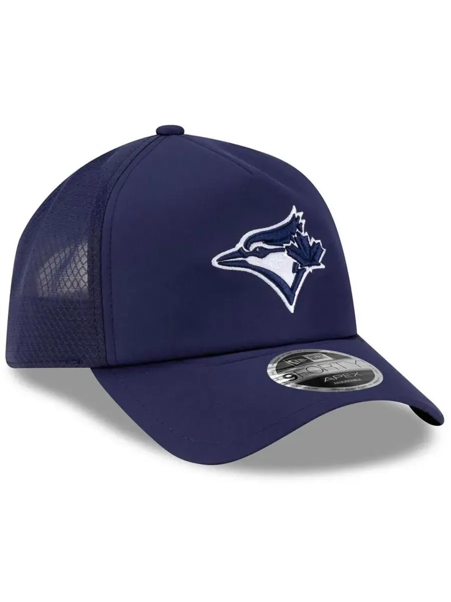 Бейсболка New Era с вышитым логотипом Toronto Blue Jays — изображение 3 из 4, темно-синий