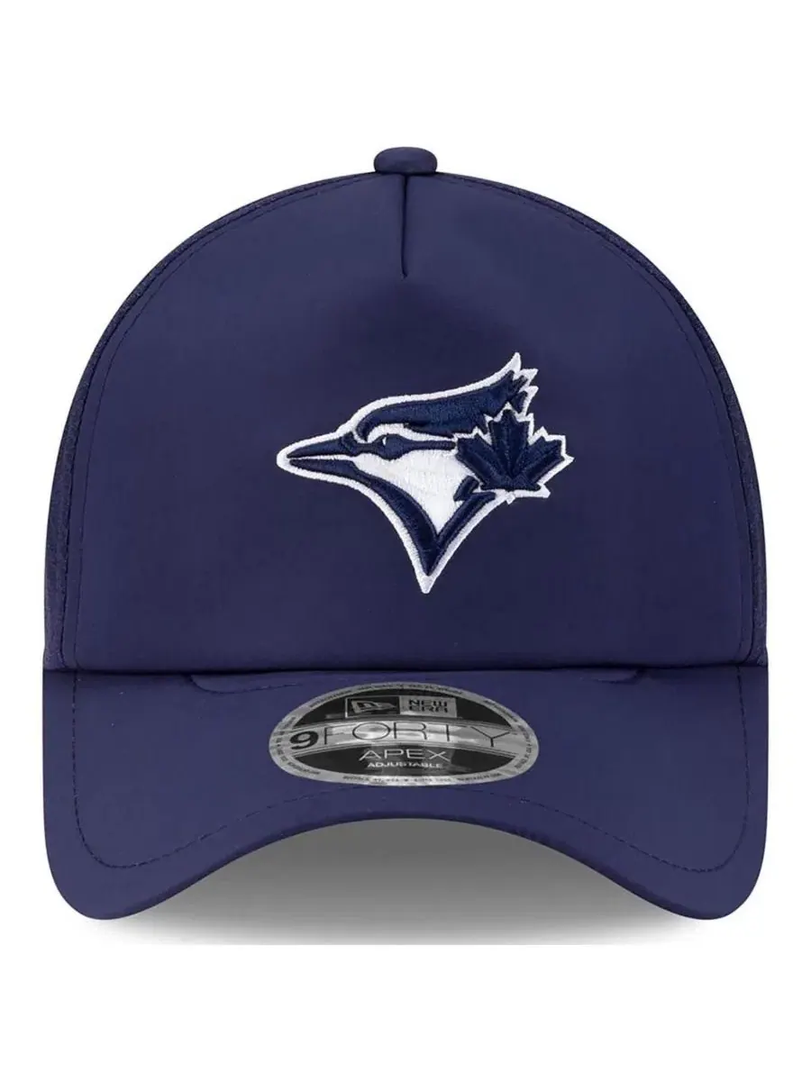 Бейсболка New Era с вышитым логотипом Toronto Blue Jays — изображение 4 из 4, темно-синий