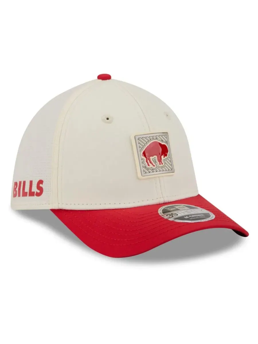 Кепка 39THIRTY Flex Hat Buffalo Bills 2026 New Era — изображение 1 из 5, кремовый красный