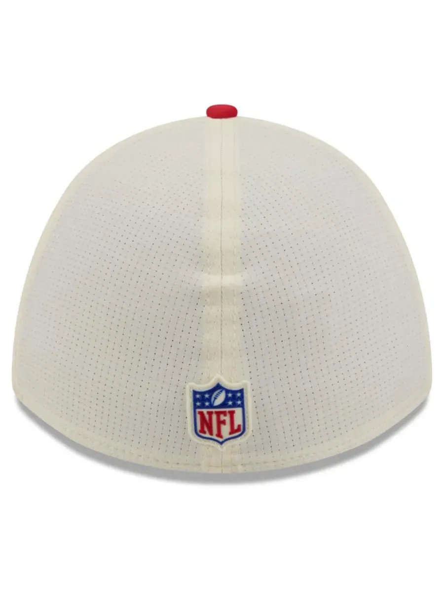 Кепка 39THIRTY Flex Hat Buffalo Bills 2026 New Era — изображение 4 из 5, кремовый красный