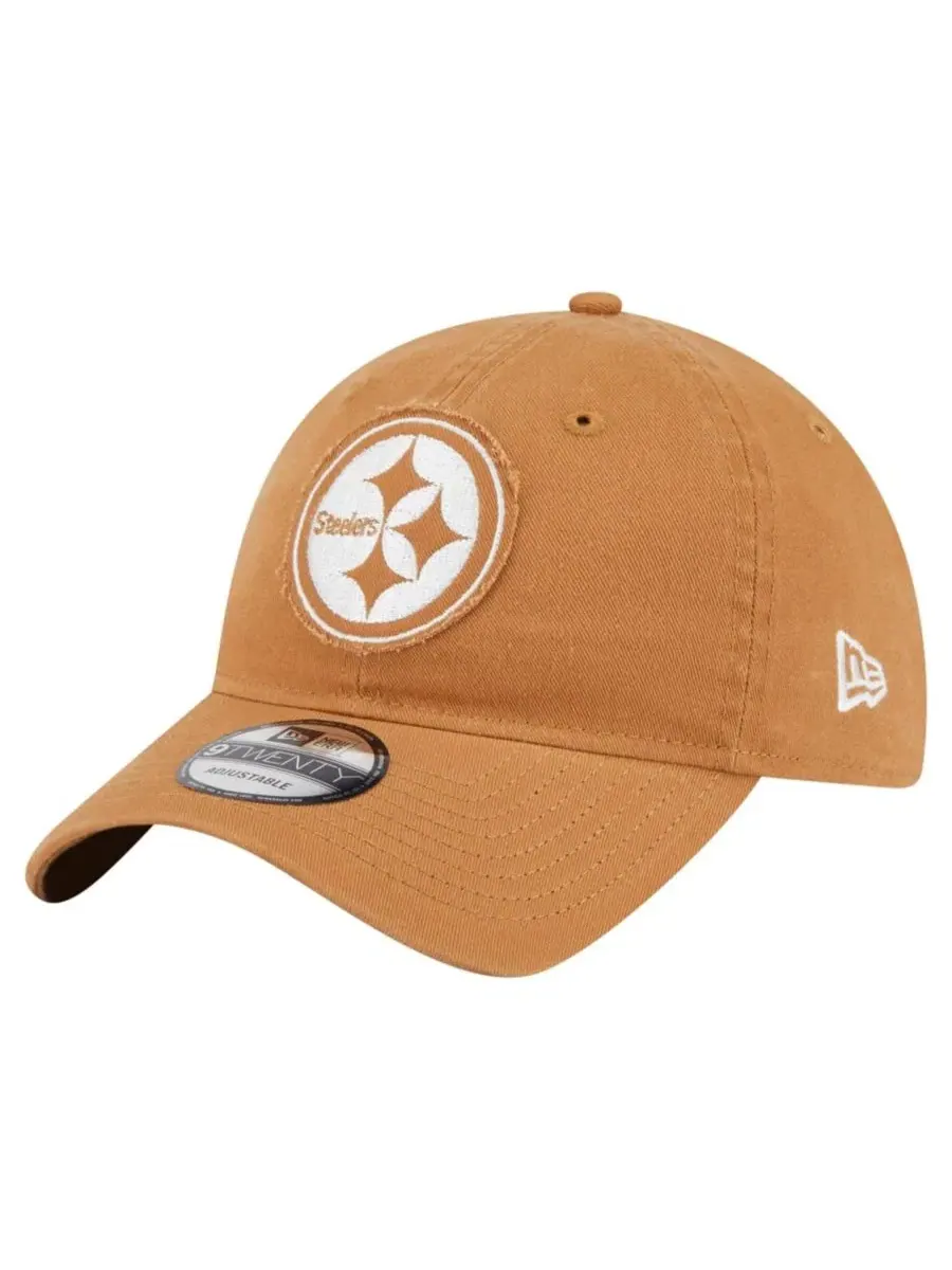 Кепка с вышитым логотипом Pittsburgh Steelers New Era — изображение 1 из 5, коричневый
