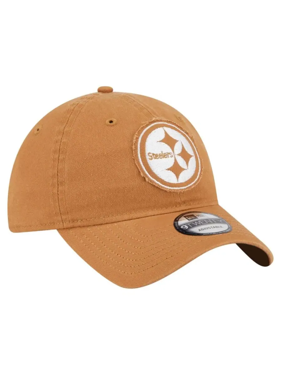 Кепка с вышитым логотипом Pittsburgh Steelers New Era — изображение 3 из 5, коричневый