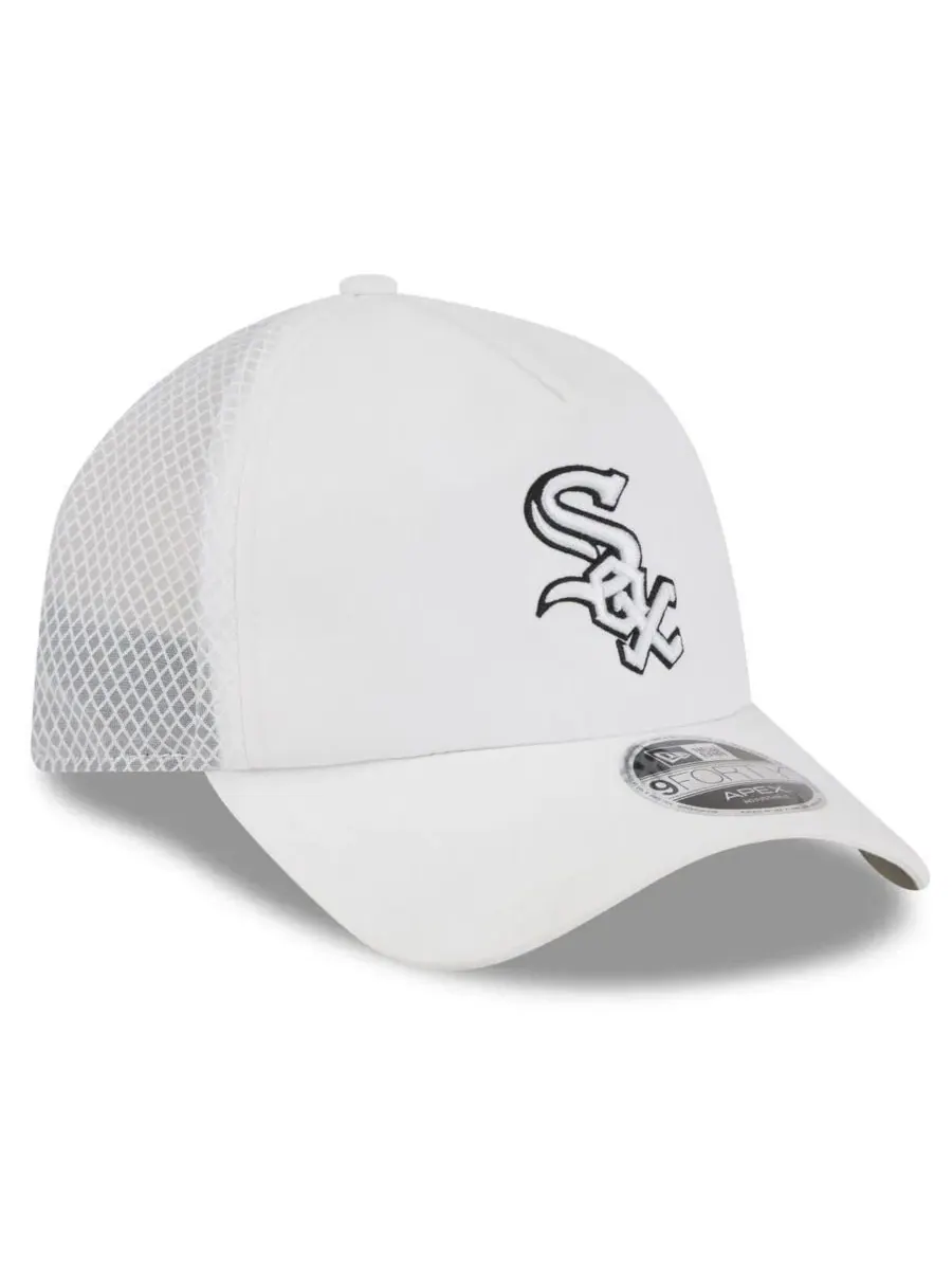 Кепка-тракер с вышитым логотипом Chicago White Sox New Era — изображение 3 из 4, белый