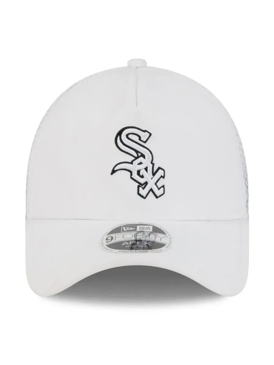 Кепка-тракер с вышитым логотипом Chicago White Sox New Era — изображение 4 из 4, белый