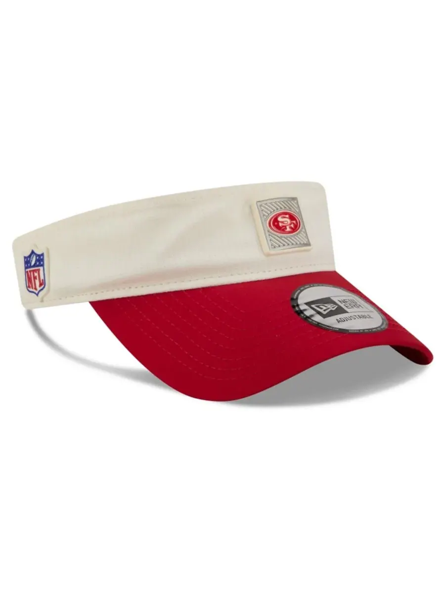 Кепка с козырьком San Francisco 49ers 2026 NFL Training Camp New Era — изображение 1 из 4, кремовый