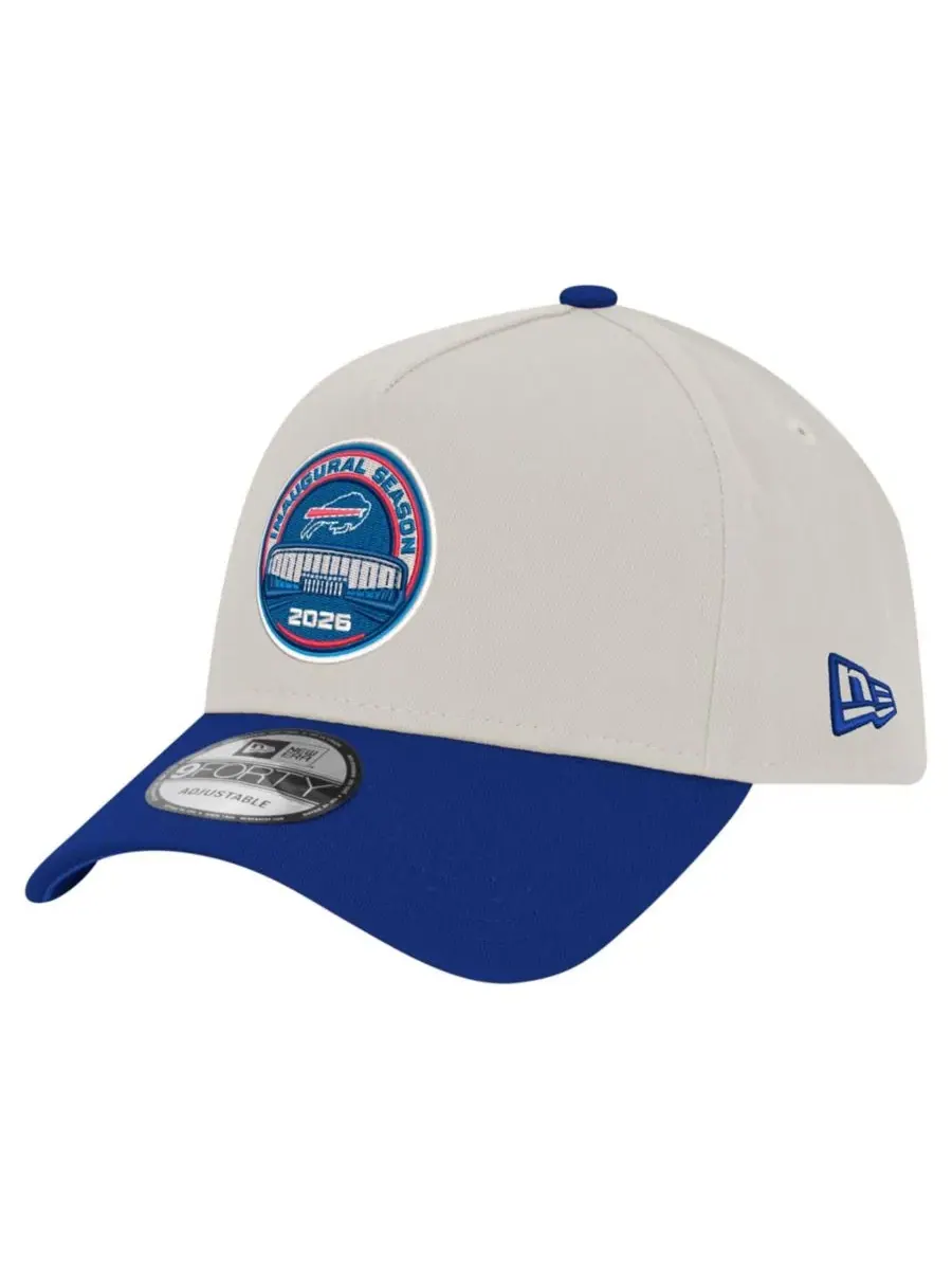 Кепка New Era Buffalo Bills Highmark Stadium Inaugural Season A-Frame 9FORTY — изображение 3 из 4, белый