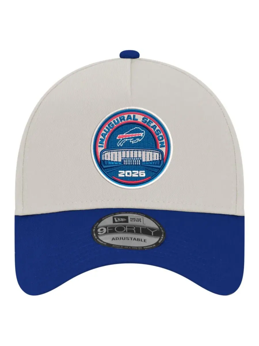 Кепка New Era Buffalo Bills Highmark Stadium Inaugural Season A-Frame 9FORTY — изображение 4 из 4, белый
