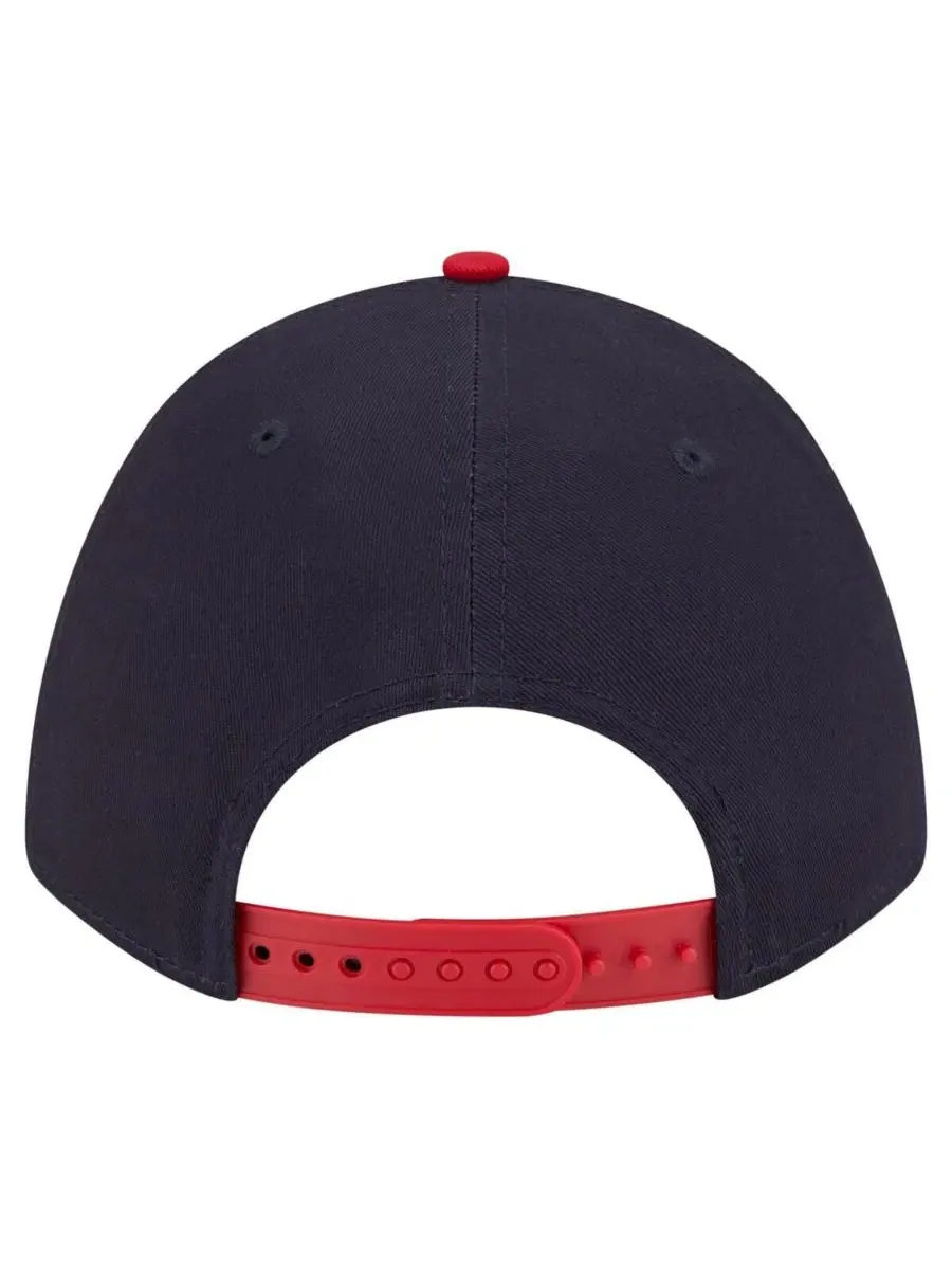 Кепка с эмблемой Atlanta Braves New Era — изображение 4 из 4, темно-синий красный