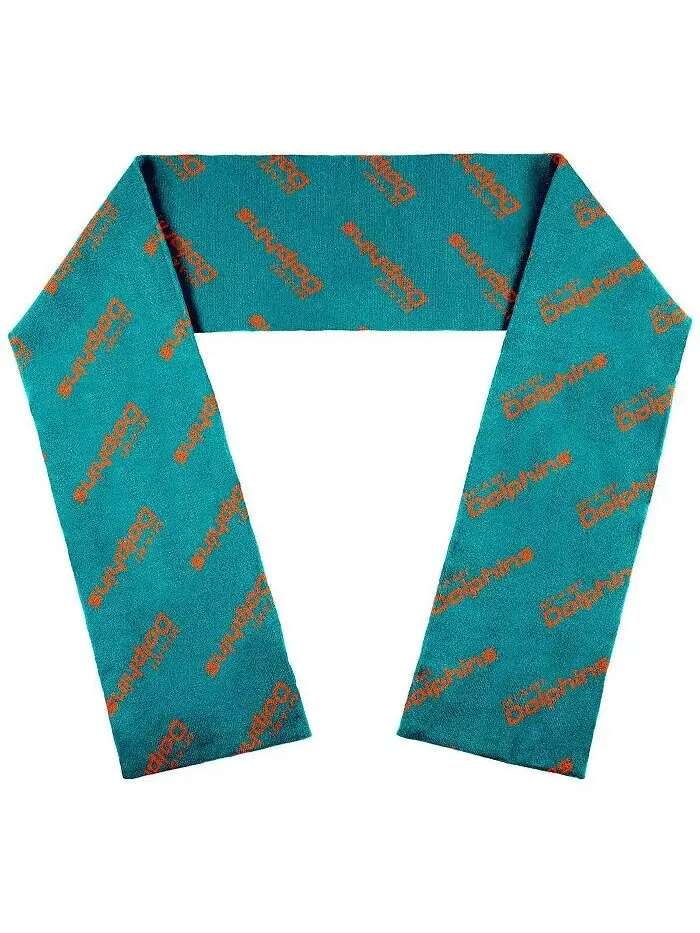 Женский шарф с надписью Miami Dolphins Team Wear By Erin Andrews — изображение 1 из 1, зеленый