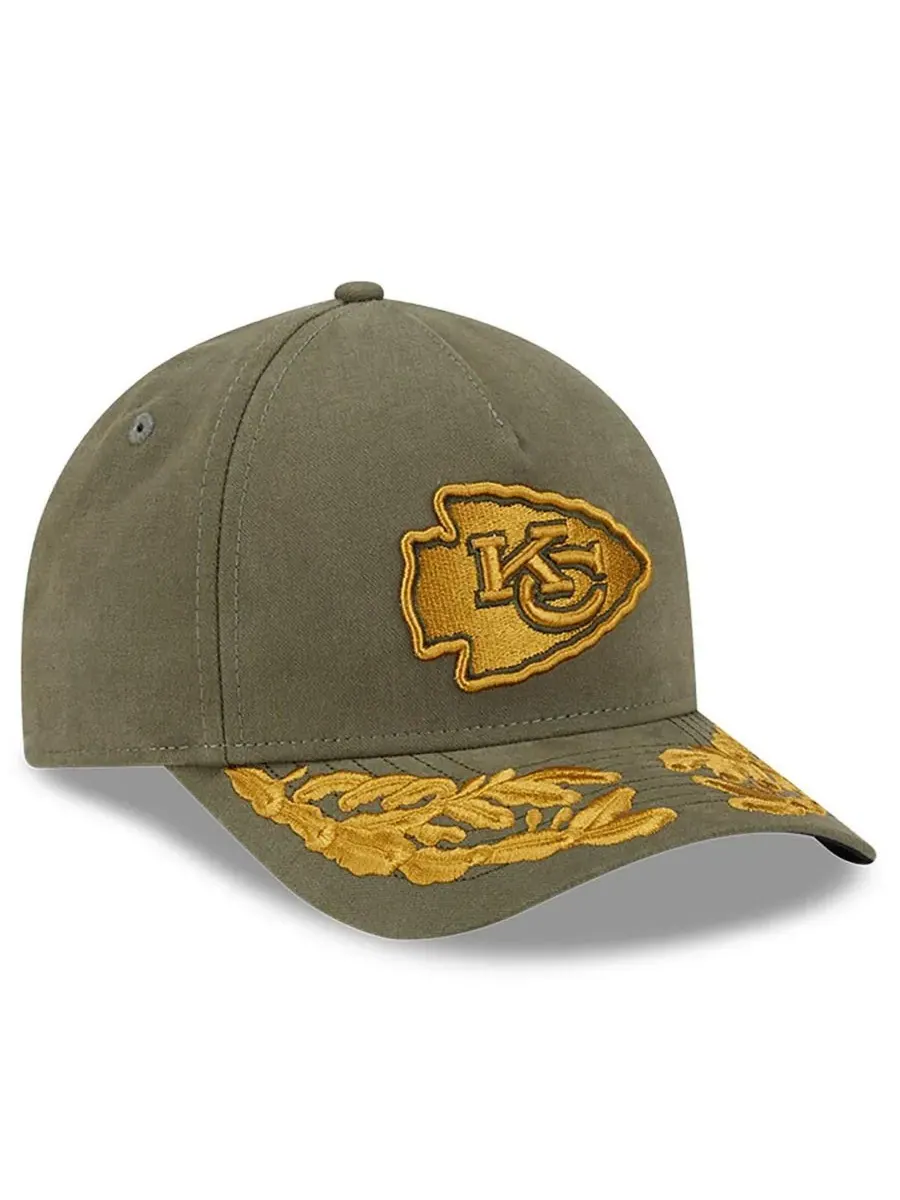 New Era Мужская регулируемая кепка Alpha Industries A-Frame 9FORTY цвета оливкового дерева с — изображение 4 из 4, оливковый