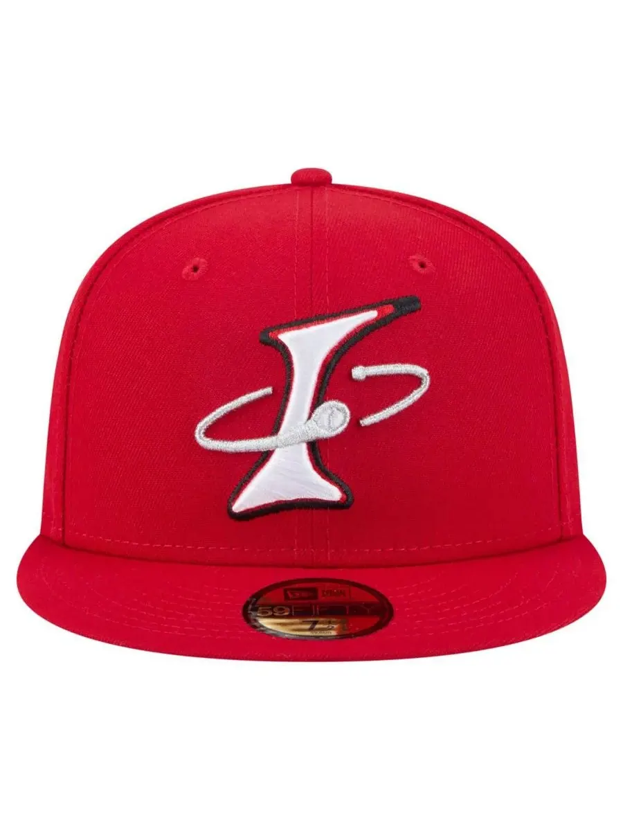 New Era Мужская красная кепка Albuquerque Isotopes Authentic Collection 59FIFTY Fitted Hat — изображение 2 из 4, красный