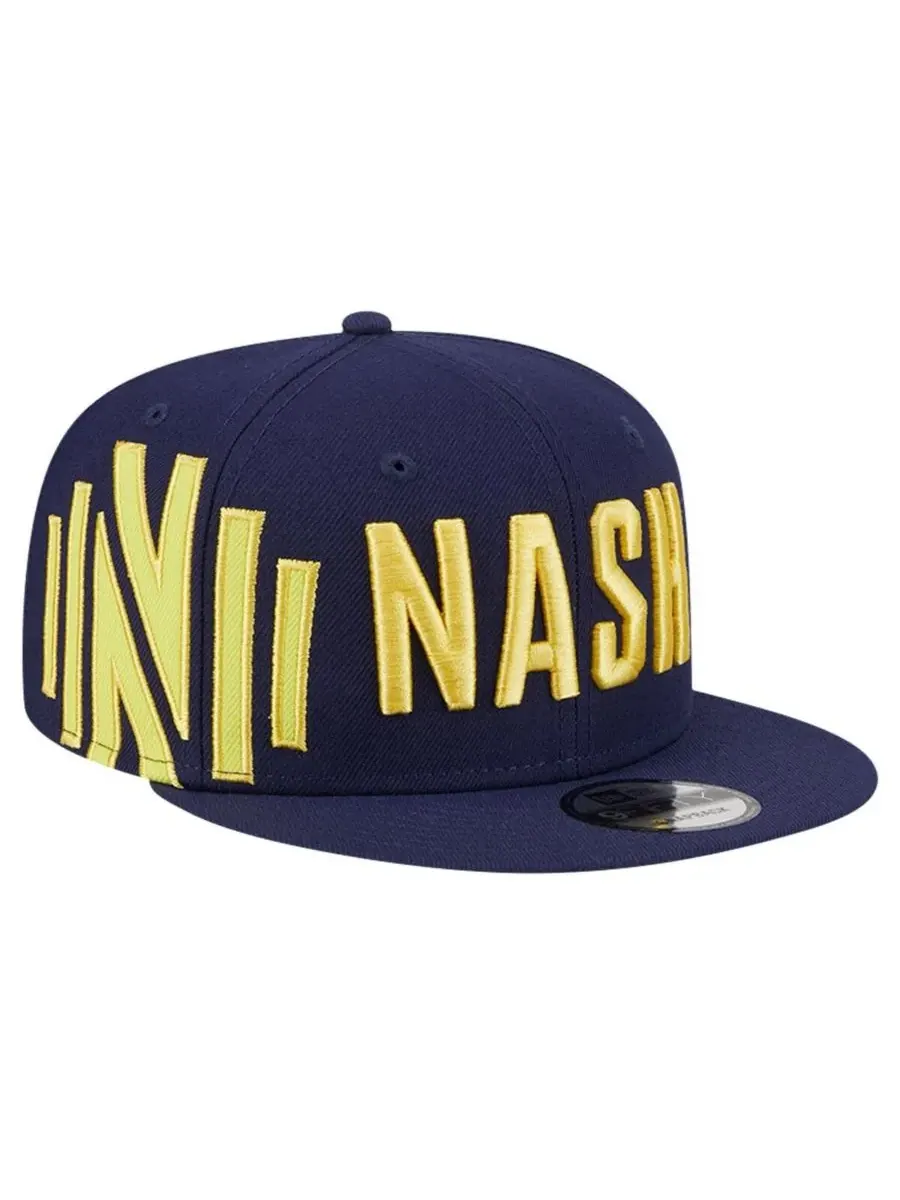 New Era Мужская темно-синяя бейсболка Nashville SC Jumbo 9FIFTY Snapback — изображение 1 из 4, темно-синий