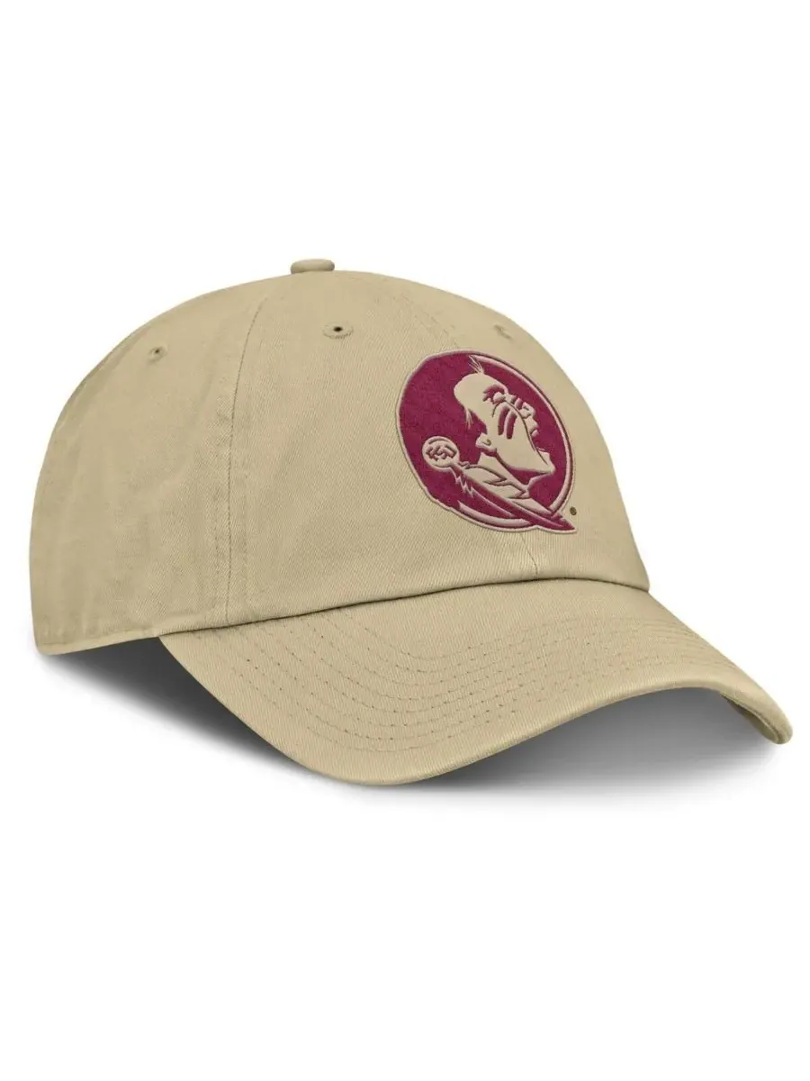 Мужская золотистая регулируемая кепка Florida State Seminoles Primetime Club Nike — изображение 2 из 4, золото
